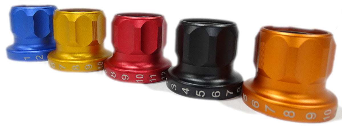 girspakhåndtak i aluminium for Rohloff® girnav v2