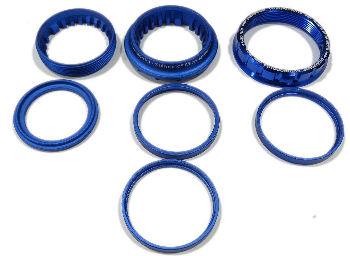 egysebességes átalakító készlet Shimano® Microspline szabadonfutó kerékagyhoz