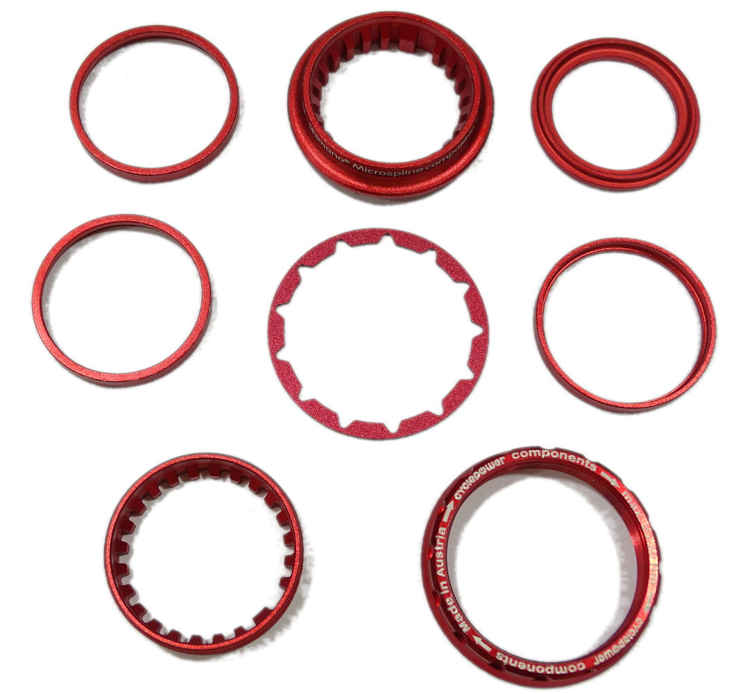 egysebességes átalakító készlet Shimano® Microspline szabadonfutó kerékagyhoz