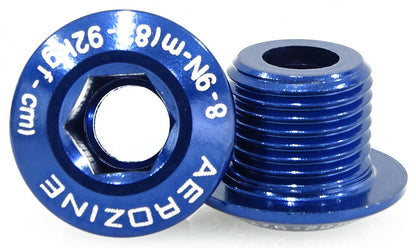 aerozine-chainring-bolt-M8x0.75x8.5mm-blue