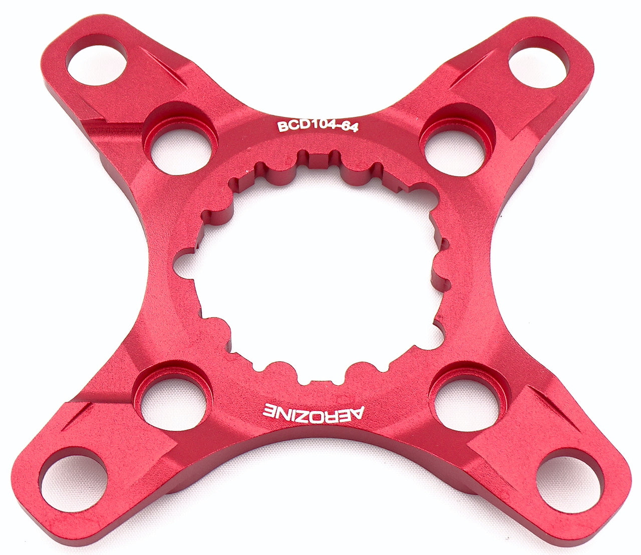 Kurbelarmspider mit SRAM® Direct Mount Verzahnung Ø 104