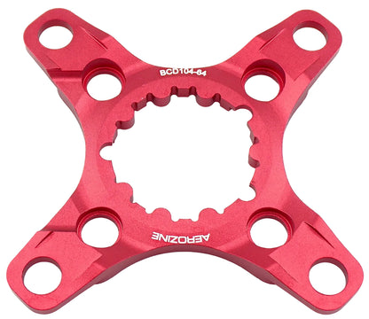 Aerozine chainring spider for SRAM DirectMount red BCD 104/64mm