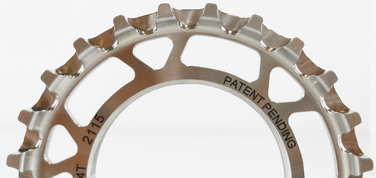 Pignon de courroie crantée CDX Rohloff® filetage