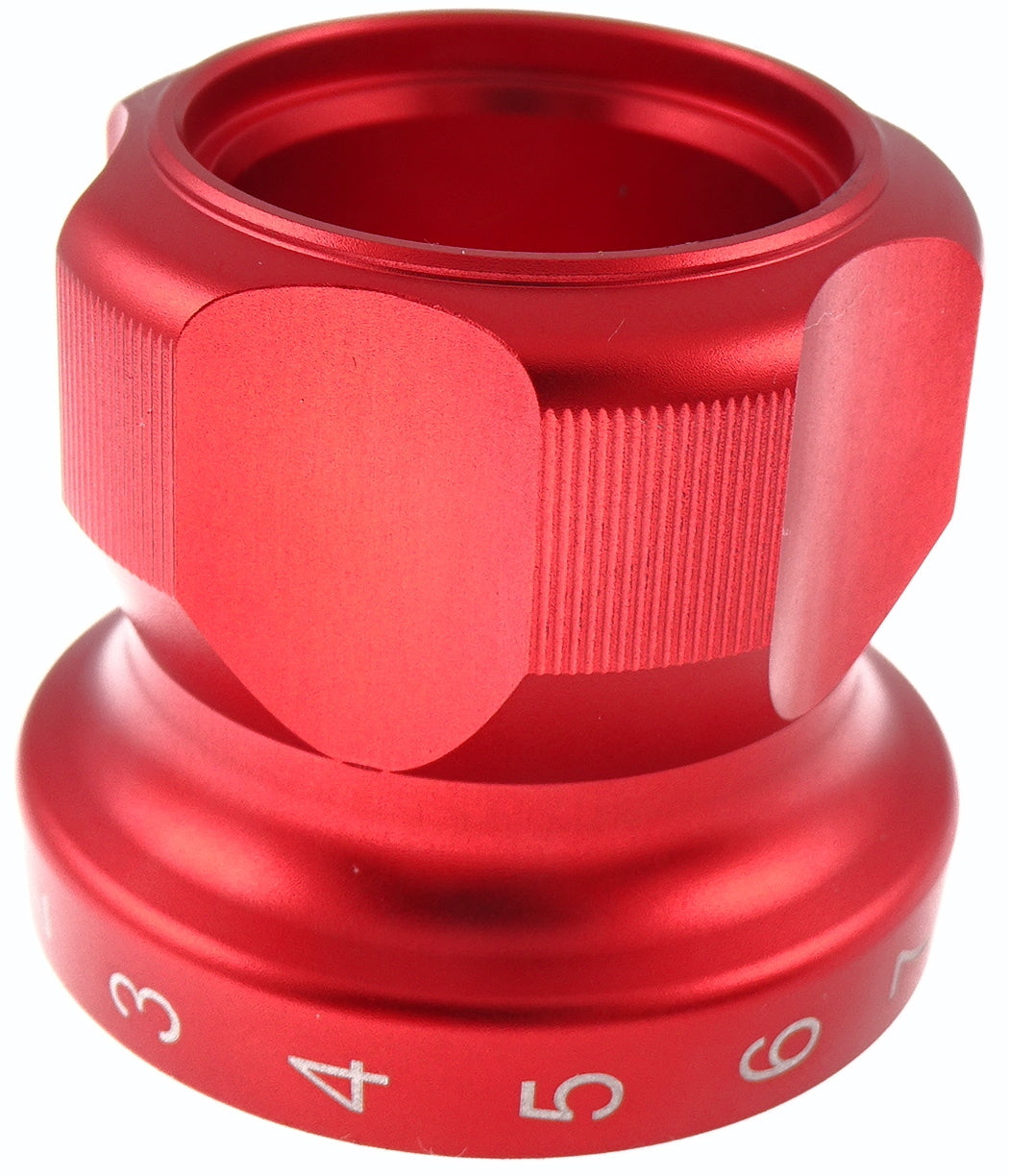 Puño giratorio derecho de aluminio para buje de cambio Rohloff®