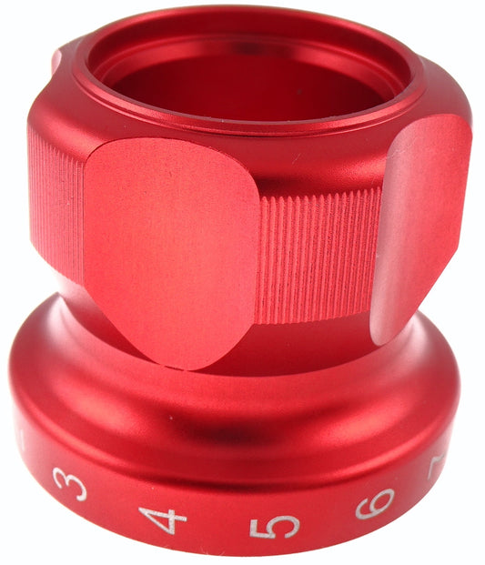 poignée tournante droite en aluminium pour moyeu à vitesses Rohloff® v3