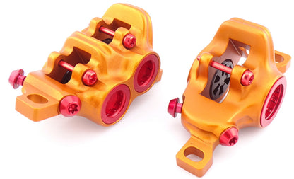 Farget Magura® MT 6/7 bremsekalipersett