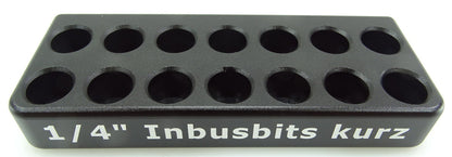 1/4″ bitholder til hulplade