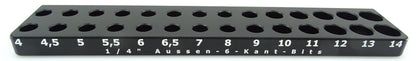 1/4″ bitholder til hulplade