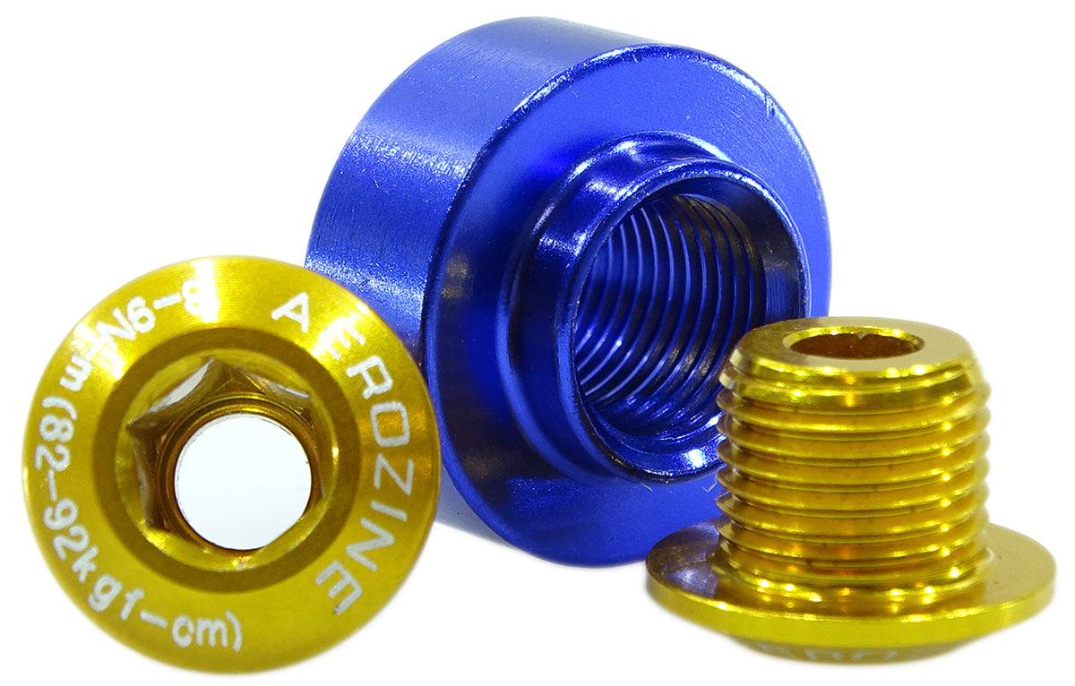 Kettenblattdistanz 5mm + Schrauben
