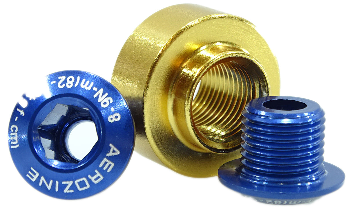 Kettenblattdistanz 5mm + Schrauben