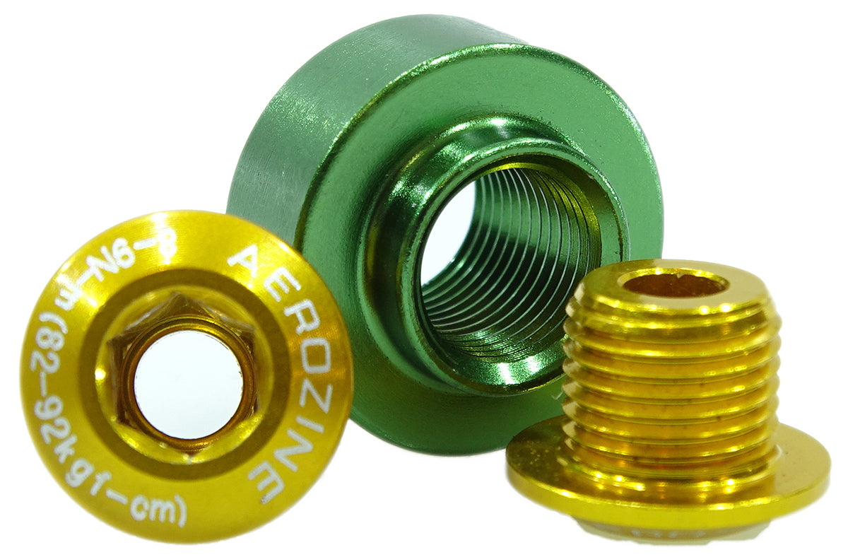 Kettenblattdistanz 5mm + Schrauben