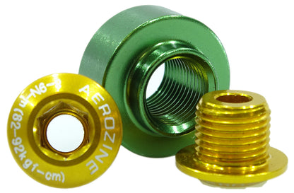 Kettenblattdistanz 5mm + Schrauben