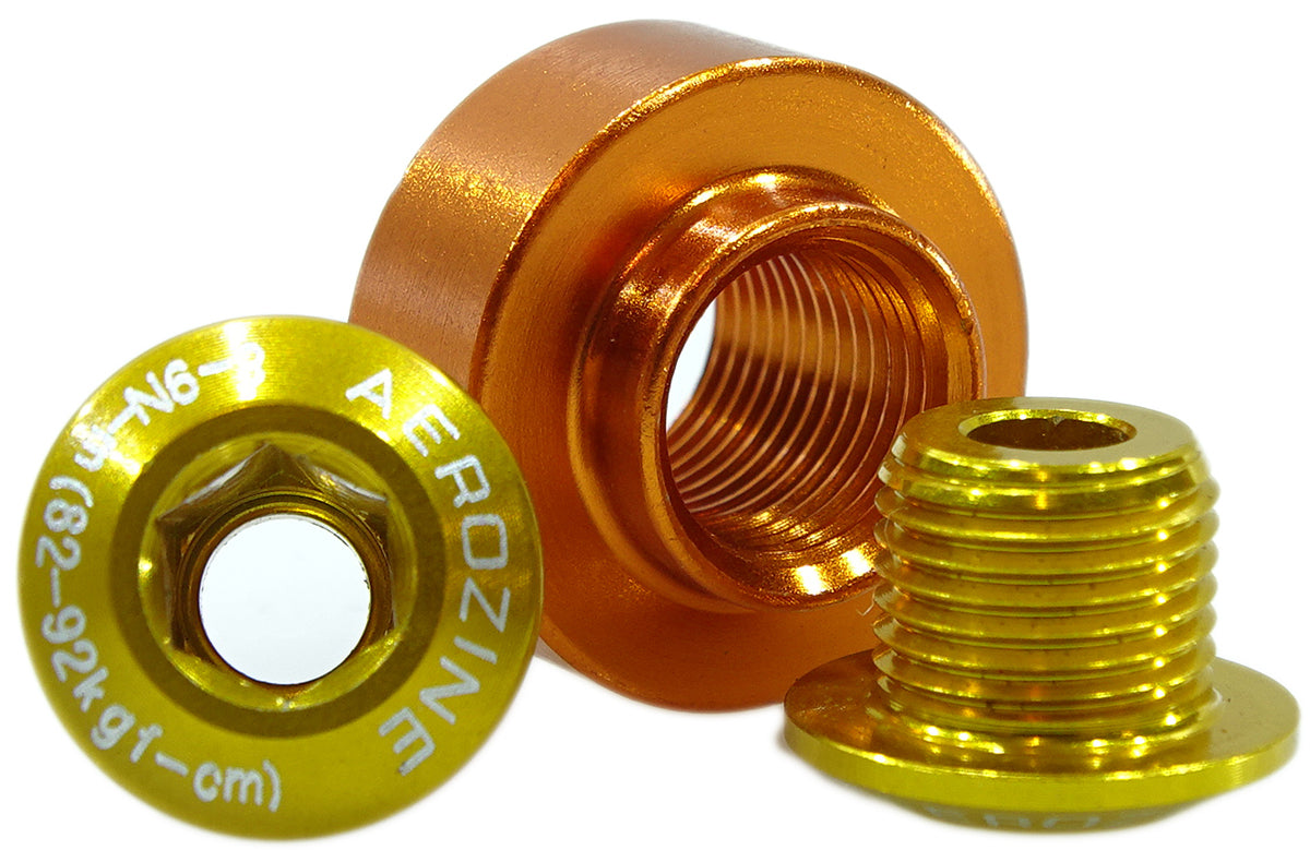 Kettenblattdistanz 5mm + Schrauben