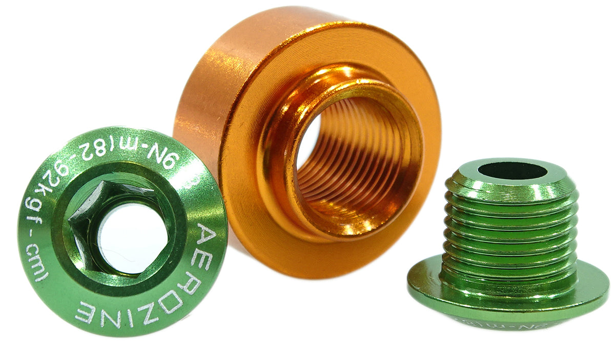 Kettenblattdistanz 5mm + Schrauben