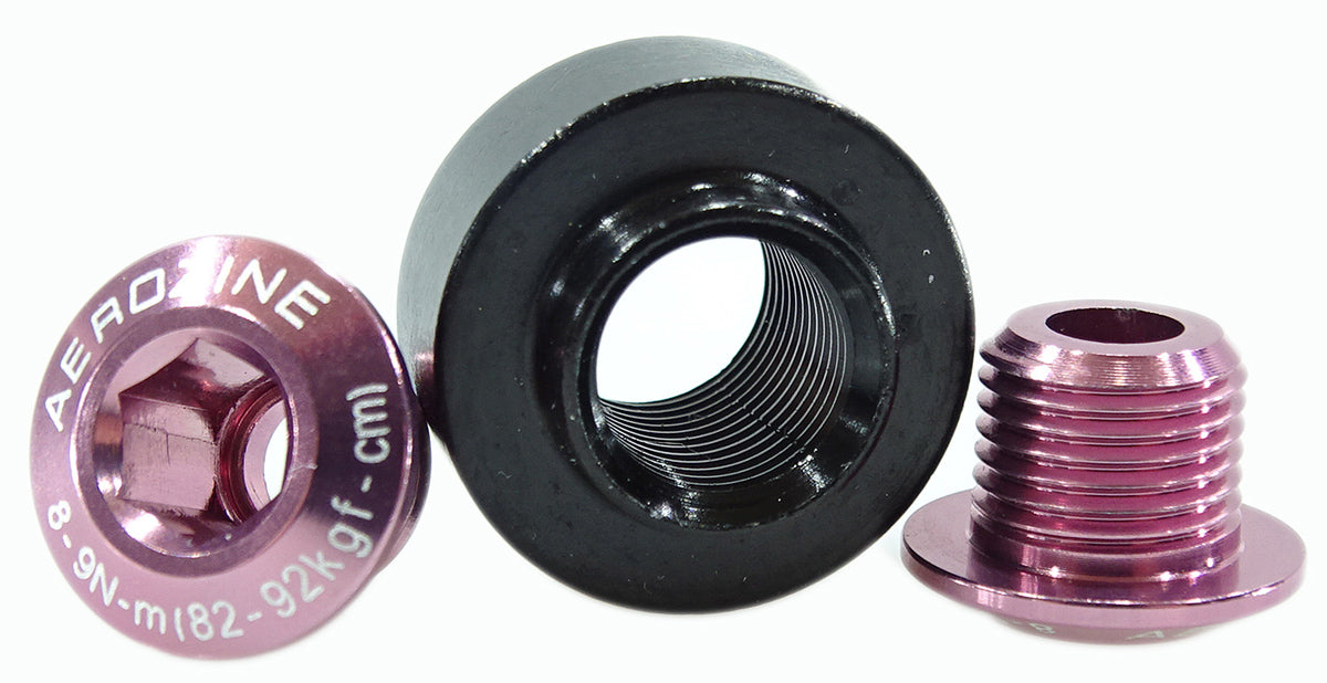 Kettenblattdistanz 6.2mm + Schrauben