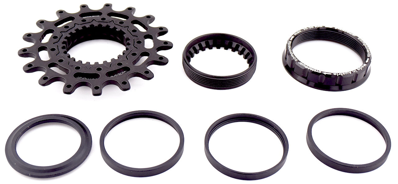 Singlespeed Umbaukit Shimano® Microspline + Ritzel