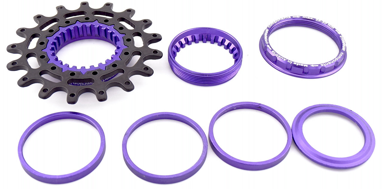 Singlespeed Umbaukit Shimano® Microspline + Ritzel